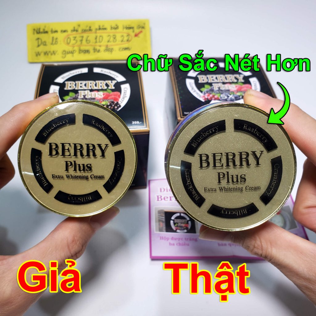 Review Kem Berry Plus - Sự Thật Về Kem 4K Berry Plus 4-kem berry plus có tốt không