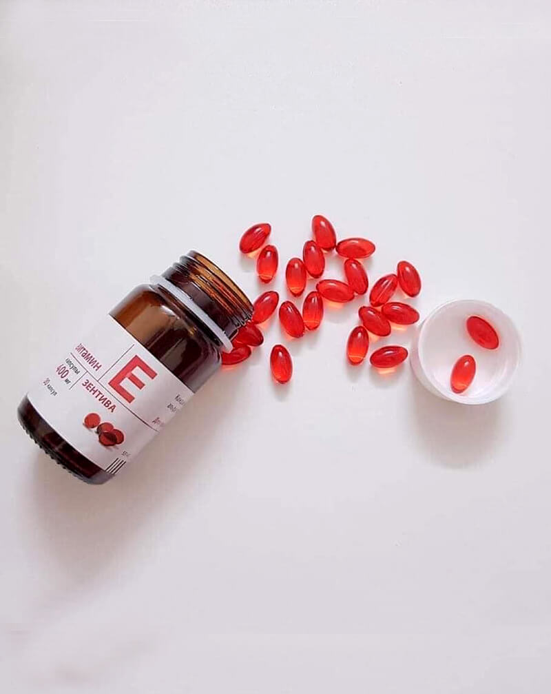Review Vitamin E đỏ Nga mẫu mới