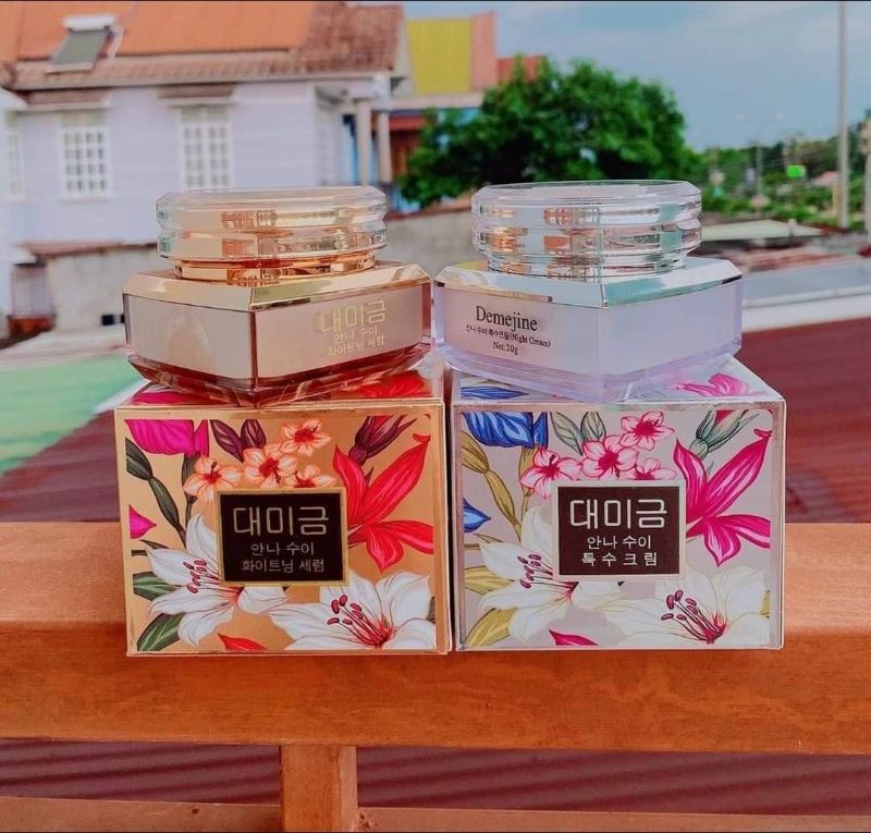 Cách phân biệt kem Demejine thật giả Hinh 3 Cach phan biet thong qua hinh thuc dong goi ve san pham