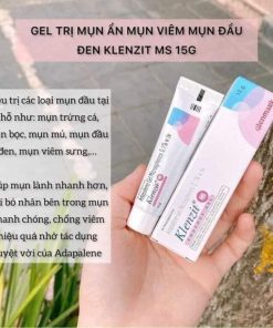 Gel trị mụn Klenzit MS chính hãng Một sản phẩm trị mụn an toàn đang được kê đơn bởi Giúp bạn trẻ đẹp